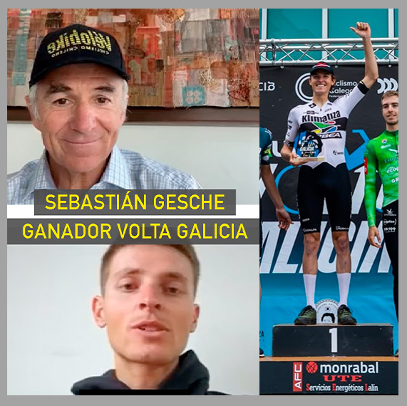 Seba Gesche, el chileno ganador de la Volta Galicia XCM
